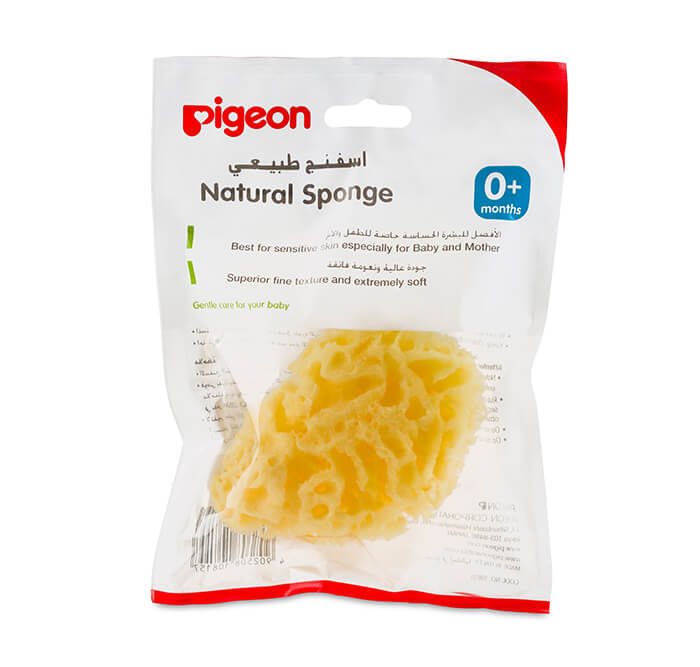 Pigeon Baby 100% Natural Sponge for bath - The Best From Europe and Japan